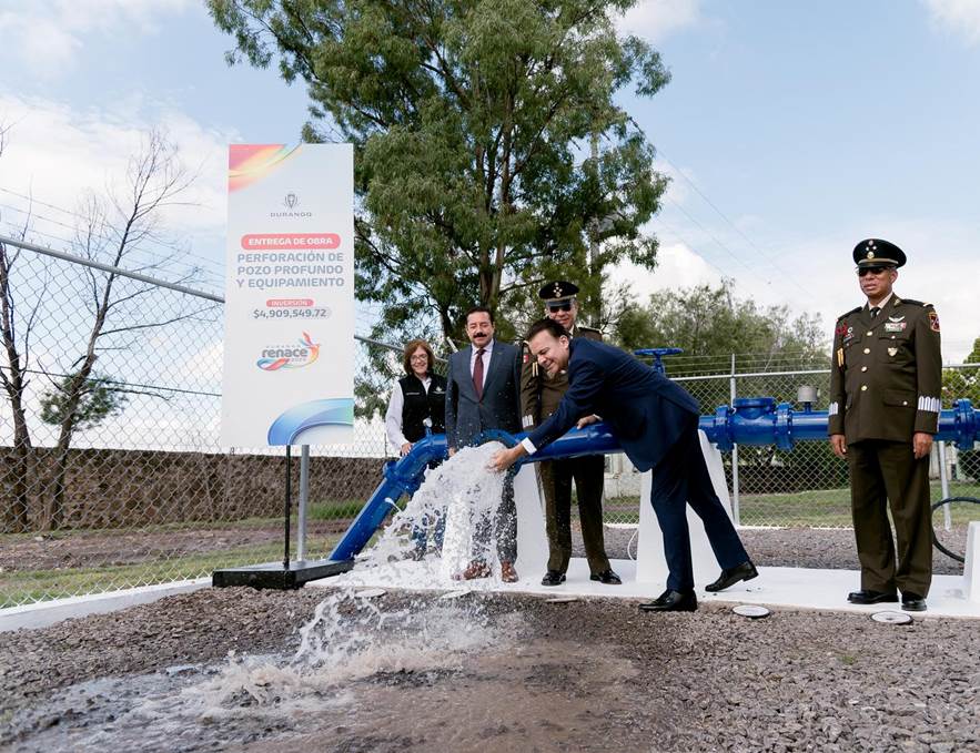 image-34 Esteban Villegas cumple con las familias militares: agua potable para más de 3 mil hogares en la zona 5 de Mayo