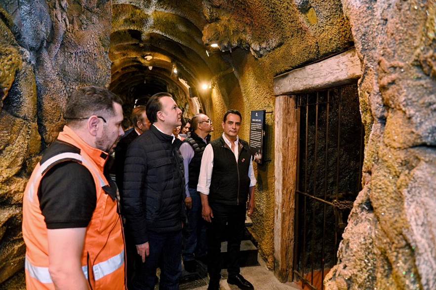 image-7 Esteban Villegas inaugura el Paseo Túnel de la Minería, una joya turística y cultural para Durango